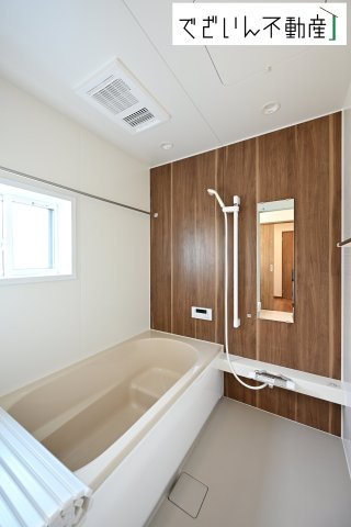 【浴室】 | 本庄市小島　新築住宅ー＊Design HOUSE＊ | ≪A号棟≫ 
現地(2025年7月撮影)