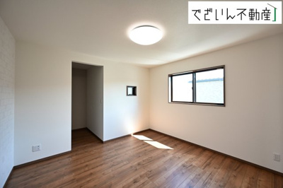 【洋室】 | 本庄市小島　新築住宅ー＊Design HOUSE＊ | ≪A号棟≫ 
現地(2025年7月撮影)