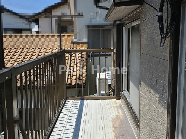 高知市福井町　中古戸建のバルコニー