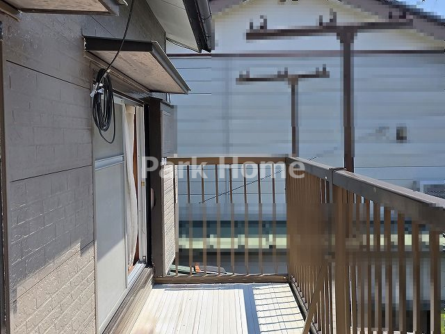 高知市福井町　中古戸建のバルコニー