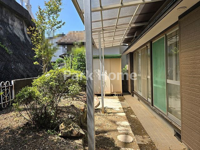 高知市福井町　中古戸建の庭