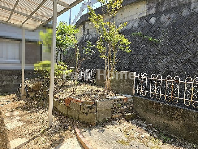 高知市福井町　中古戸建の庭