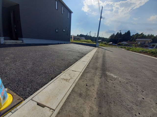 笠間市大田町　第３の前面道路含む現地写真|前面道路含む現地写真です（2025年7月撮影）