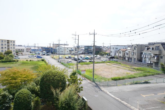 十條草加マンションB棟の展望