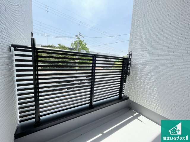 尼崎市東園田町　第2期　新築一戸建てのバルコニー|日当たりのよいバルコニー！お部屋が開放的に！