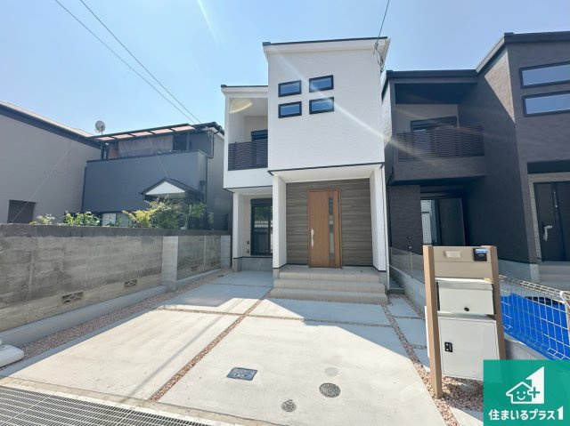 尼崎市東園田町　第2期　新築一戸建ての外観|お客様に長く安心して住んでいだだける事にこだわった家づくり！住んでからのアフターサービスにもしっかりと取り組んでいます！