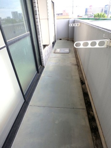 HACHIBUSE鳴尾　のバルコニー|広々としたバルコニーです