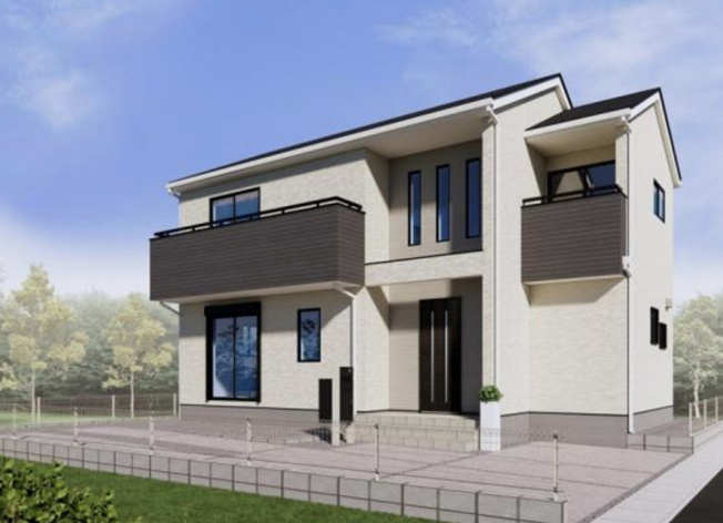 【外観パース】 | 鴻巣市小松3丁目　新築戸建　全30区画　20号棟 | 20号棟