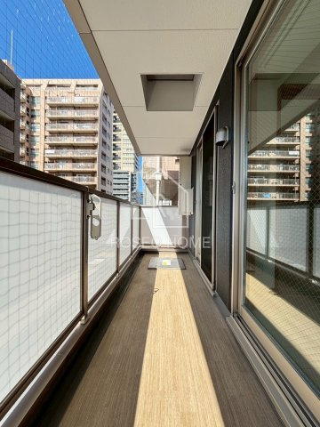 Riviere Gauch谷町六丁目のバルコニー