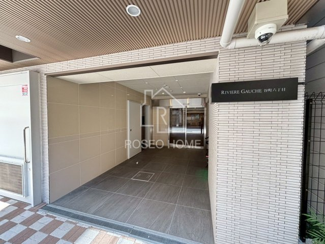 Riviere Gauch谷町六丁目のロビー
