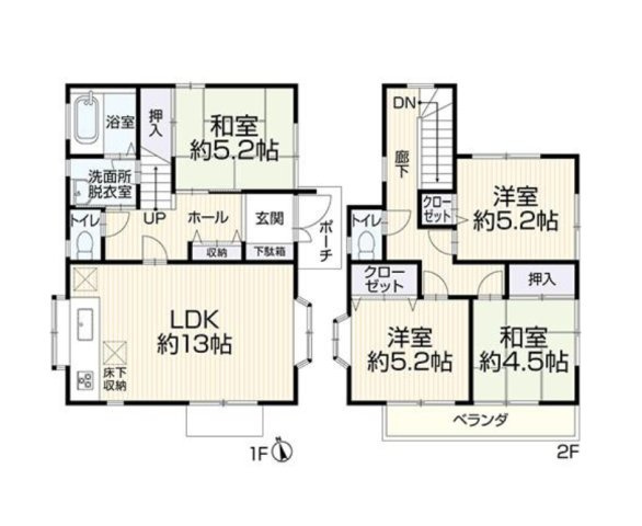 【間取り】 | □■茅ヶ崎市香川4丁目 中古戸建■□