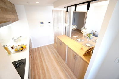 【キッチン】 | 【上質リノベ】サーパス宇品 | 室内（2025年7月27日09：30頃）撮影