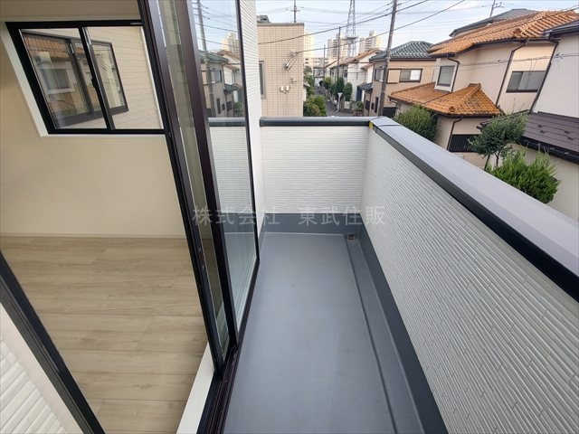 【バルコニー】 | 坂戸市千代田　7期 | 暖かな日差しのふりそそぐバルコニー