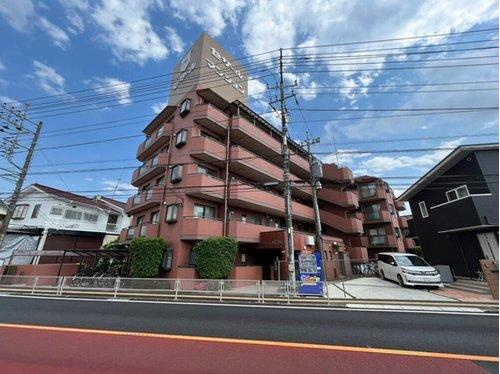 セザール川越笠幡の外観|エレベーター付きです。駐輪場あります♪