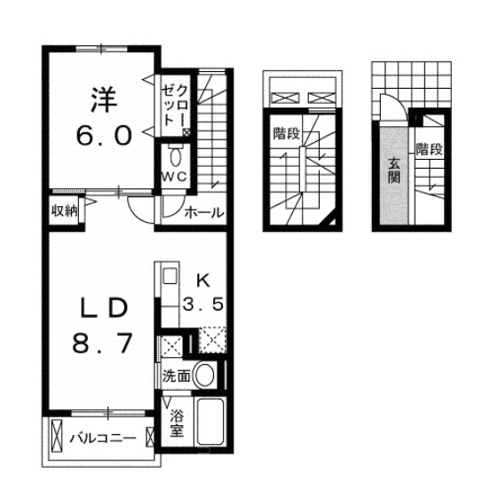 【間取り】 | エーデルワイス