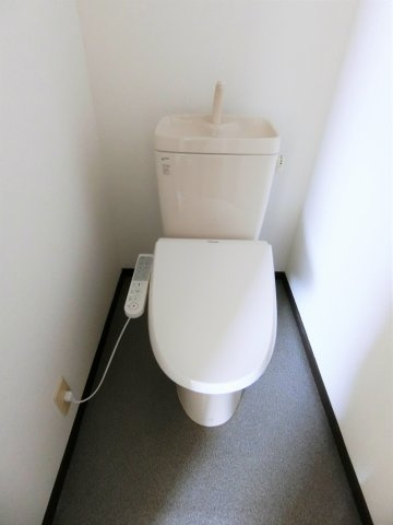 ユニハイツC棟のトイレ