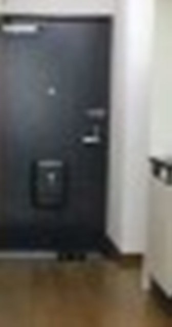 サンパレスの玄関