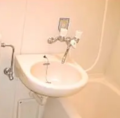 サンパレスの洗面所