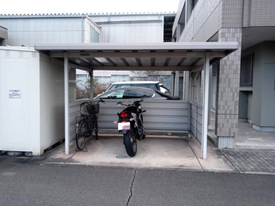 【その他共用部分】 | シルフィードA | 屋根付き駐輪場