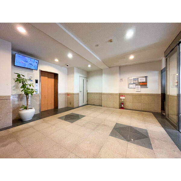 クリムゾン博多Ⅱのロビー