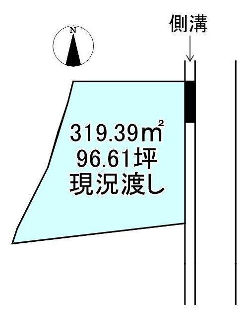 萩生　売土地の区画図