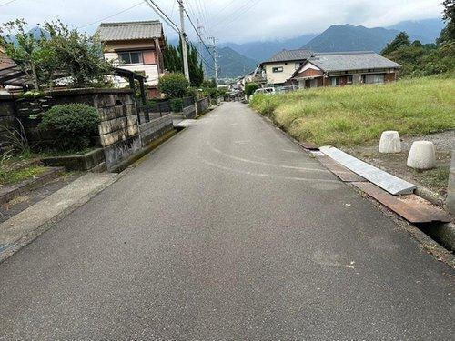 萩生　売土地の前面道路含む現地写真|前面道路含む現地写真