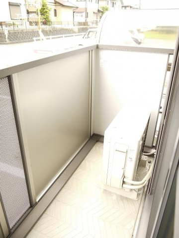 シャルマン高茶屋のバルコニー