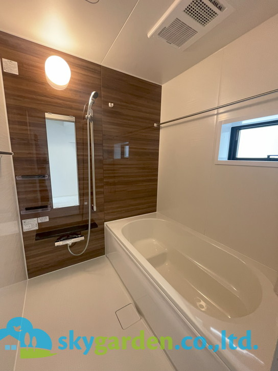 藤沢市辻堂　新築戸建　全2棟1号棟の浴室