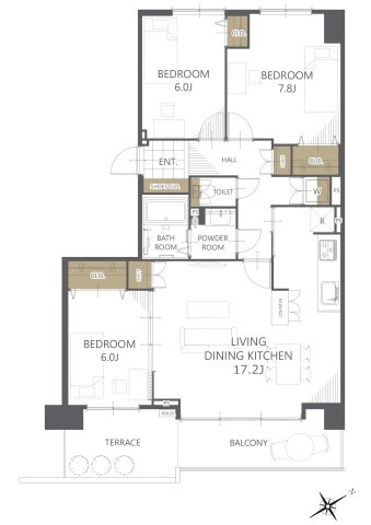 エクセルシオールスカイランドマークの画像