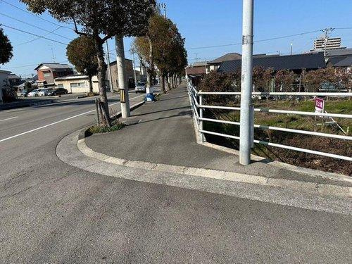 久保田町２丁目　売土地の前面道路含む現地写真|前面道路含む現地写真