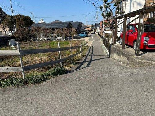 久保田町２丁目　売土地の前面道路含む現地写真|前面道路含む現地写真