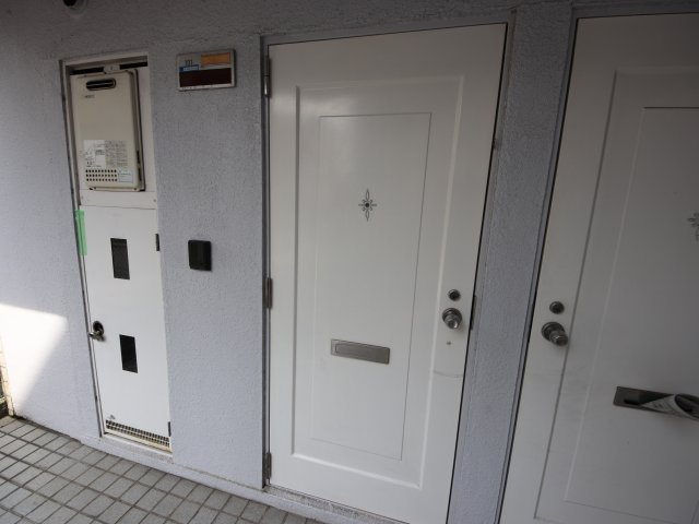 メゾン大和東生駒のバルコニー