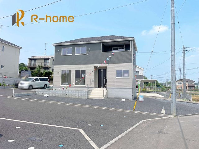 結城市結城第44　新築戸建て　1号棟の外観|ご予約を頂ければ、『平日』はもちろん『早朝』や『夜間』もご見学可能です♪お気軽にお申し付けください♪