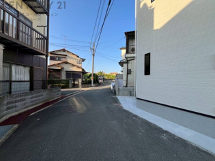 前面道路含む現地写真
