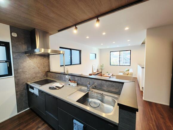 広島市東区中山上2丁目　新築一戸建て(全4棟)のキッチン