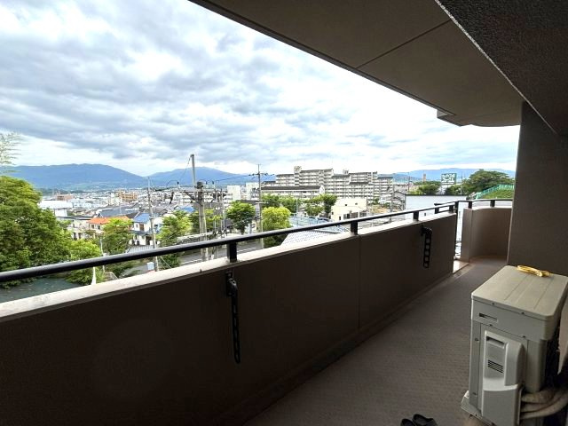アンビエント金剛東のバルコニー