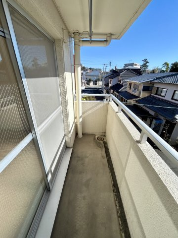 エスカーラ植田のバルコニー