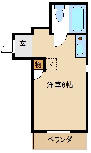 エスカーラ植田の間取り|今はセパレートではないので確認