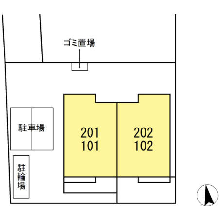 シンフォニーの区画図
