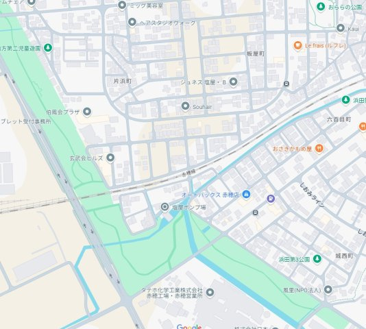 赤穂市片浜町　第1期　新築一戸建ての地図