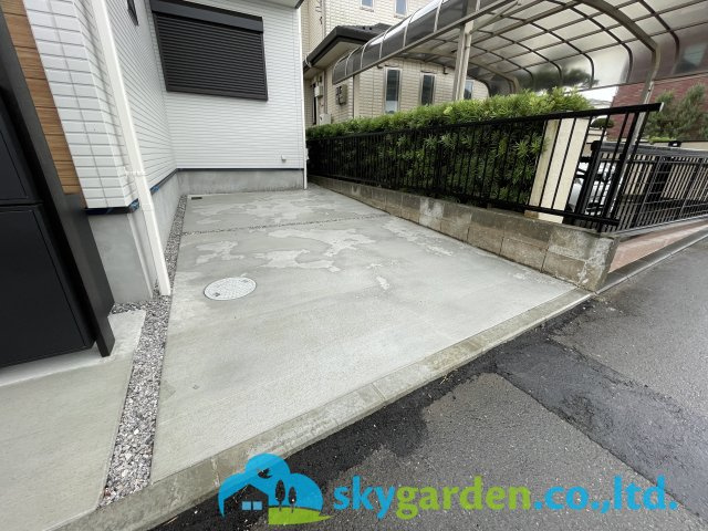 茅ヶ崎市赤羽根1期　新築戸建　全1棟1号棟の駐車場|駐車スペースもあります