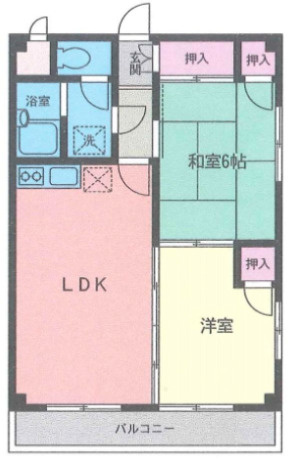 【間取り】 | セルブ山王B棟