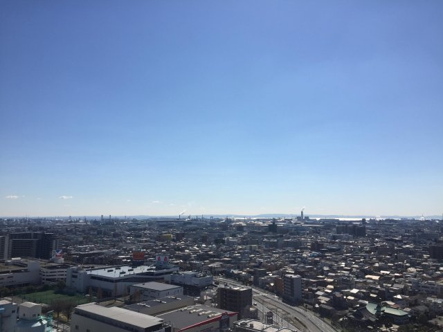 リヴァリエB棟の展望