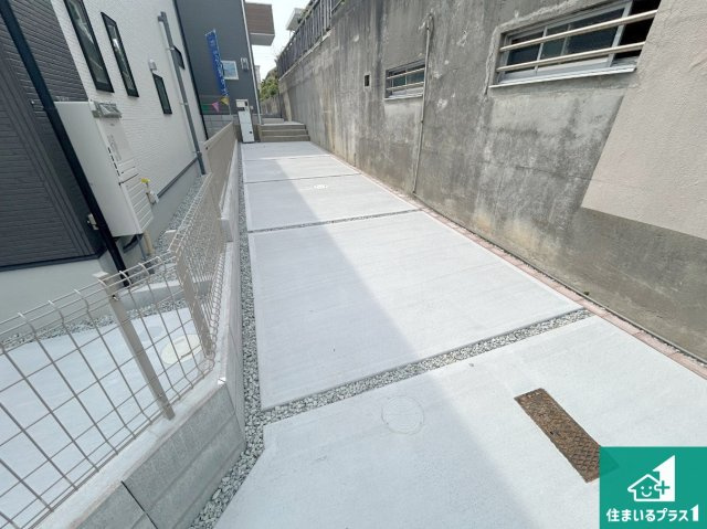 明石市大久保町高丘　第14期　新築一戸建ての駐車場|駐車スペース！散水栓があるので、こまめに愛車を洗えます！