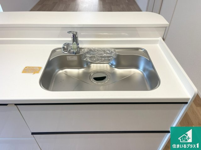 明石市大久保町高丘　第13期　新築一戸建ての設備|広々としたシンクで食器洗いも楽々！