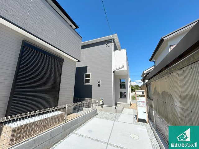 明石市大久保町高丘　第13期　新築一戸建ての外観|安心の10年保証！外観を美しく保ち、雨水で汚れを落とします！気になることがありましたら、お気軽にお問い合わせください！