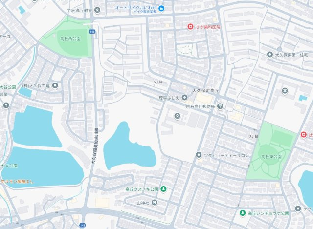 明石市大久保町高丘　第13期　新築一戸建ての地図