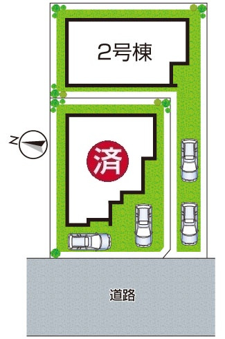 明石市大久保町高丘　第13期　新築一戸建ての区画図|全2区画