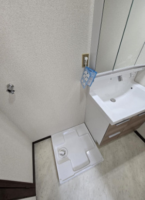 篠原本町5丁目貸家の独立洗面台