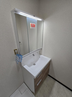 篠原本町5丁目貸家の洗面所